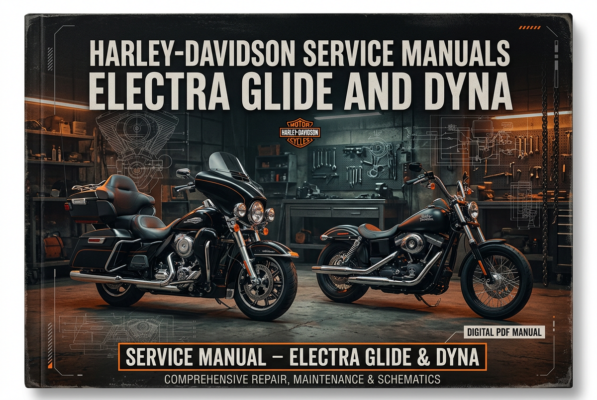 Harley-Davidson Service Manuals: Electra Glide and Dyna (PDF)