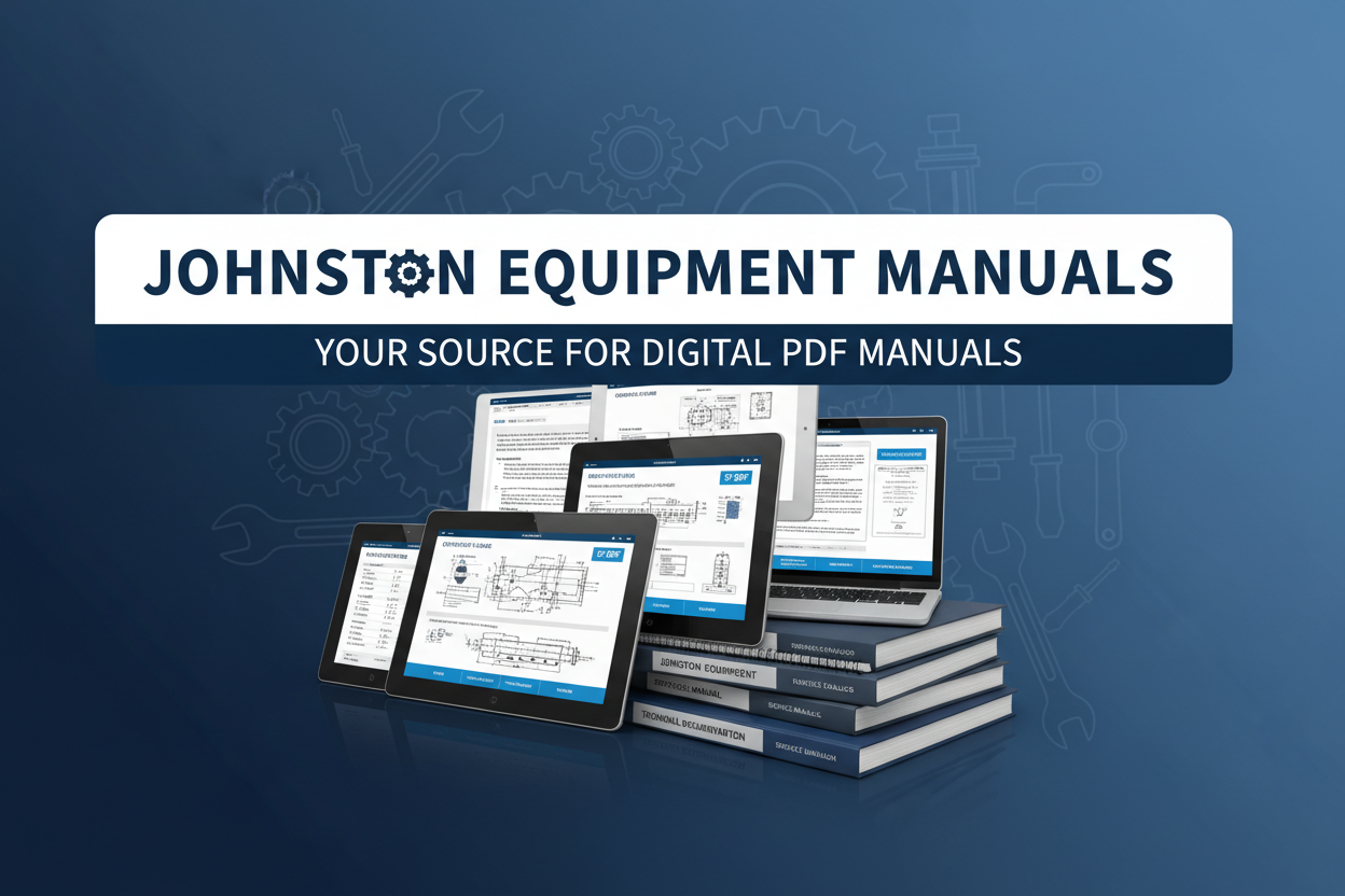 Johnston Equipment Manuals
