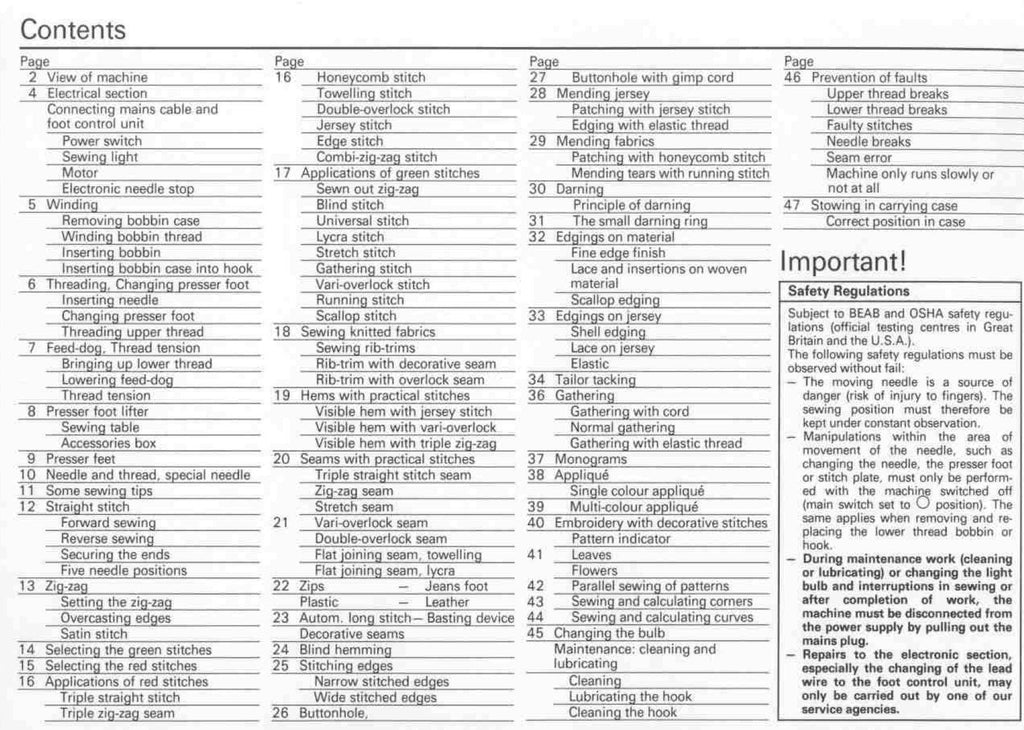 Bernina Record 930 Sewing Machine Manual (Digital PDF Guide)
