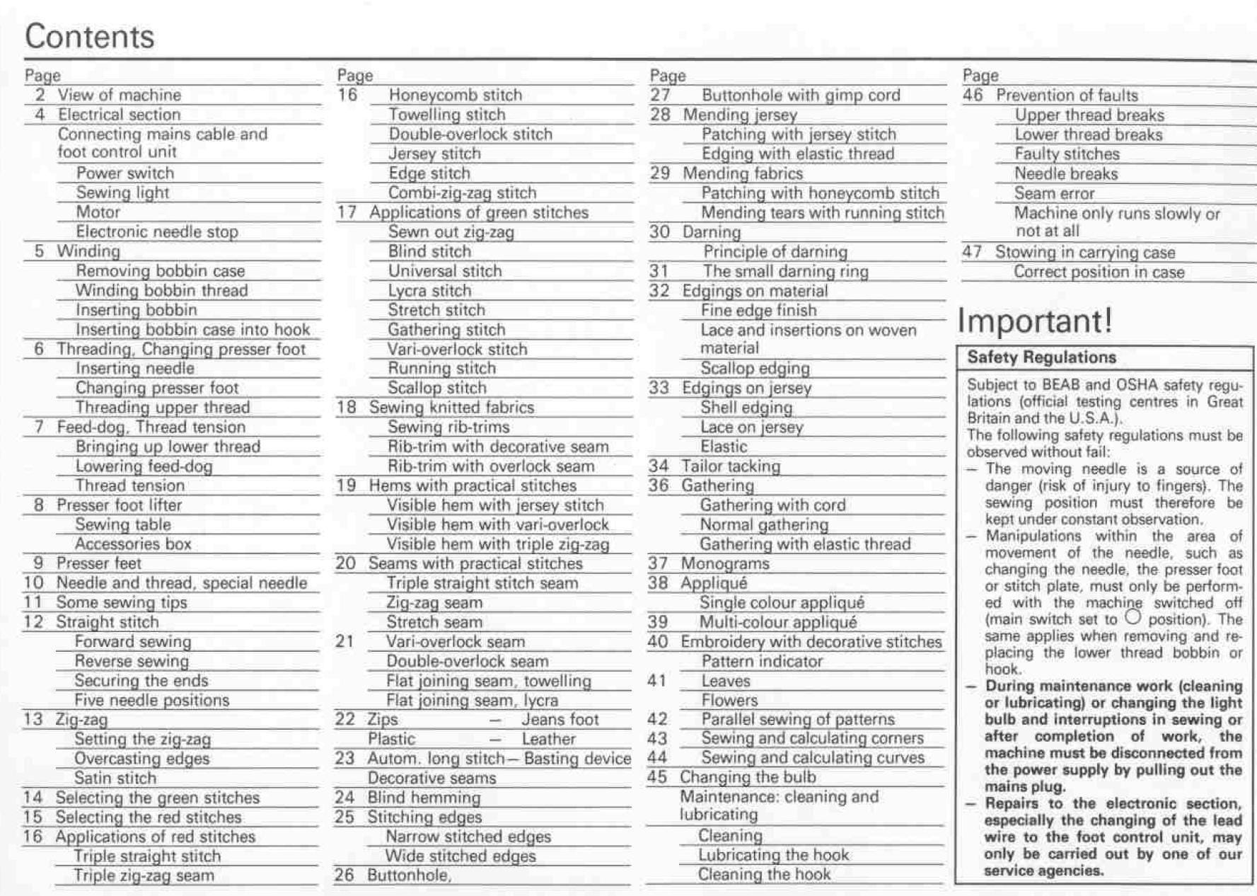 Bernina Record 930 Sewing Machine Manual (Digital PDF Guide)