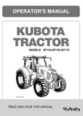 Kubota M7132 / M7152 / M7172 Tractor Operators Manual