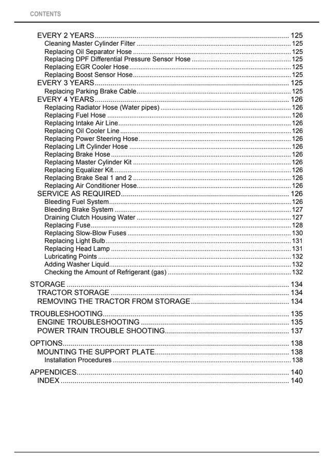 Kubota M5N-091 Power Krawler Tractor Operators Manual