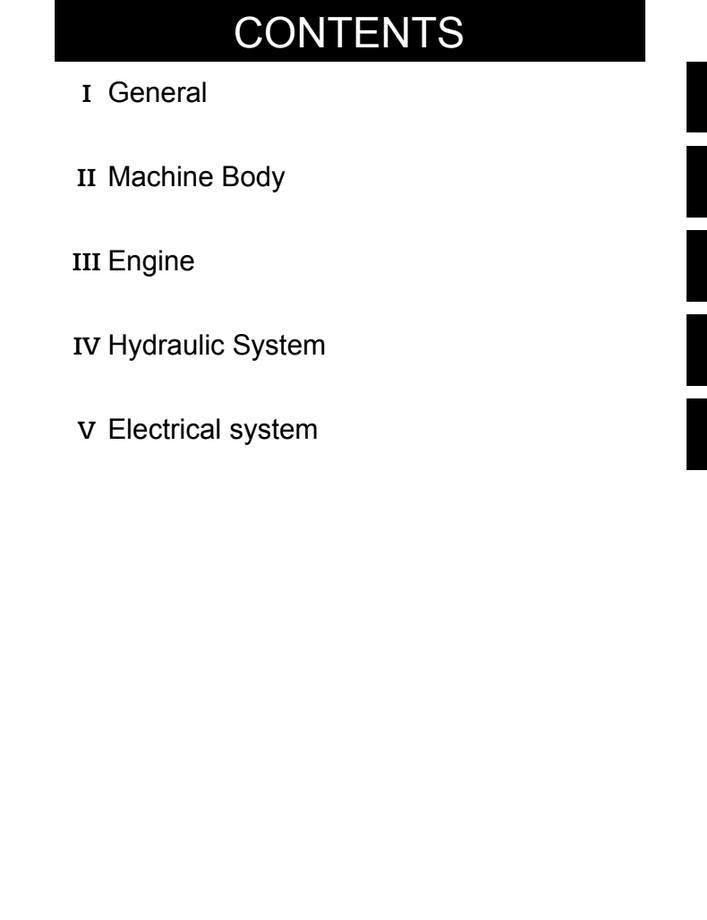 Kubota Compact Excavator Manual: KX36-3, KX41-3S, KX41-3V Repair Guide