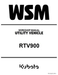 Kubota RTV900 Service Guide - Utility Vehicle Repair PDF