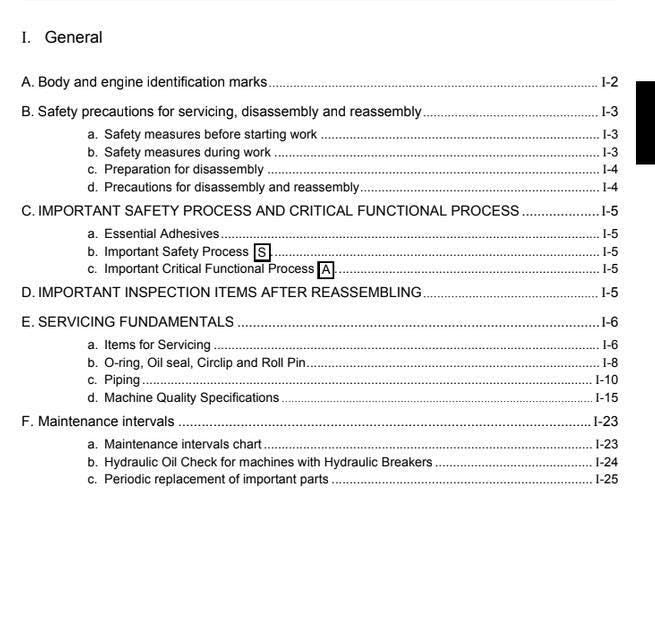 Kubota Excavator Workshop Manual: U20-3 & U25-3 (Digital PDF)