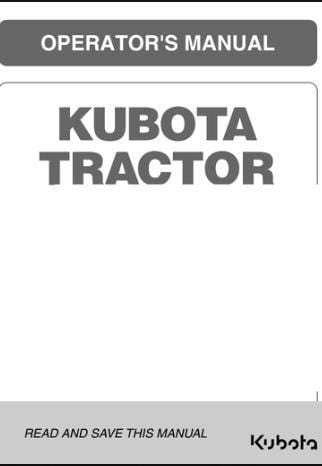 Kubota L2501 Operator Manual: Compact Tractor Guide - Digital PDF