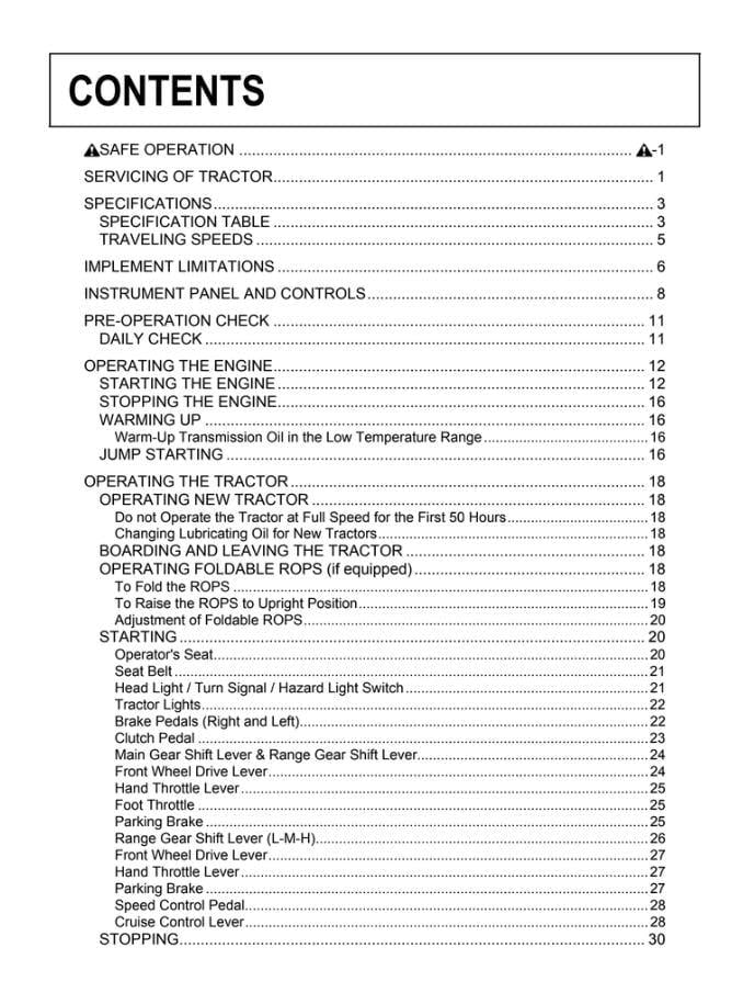 Kubota L2501 Operator Manual: Compact Tractor Guide - Digital PDF