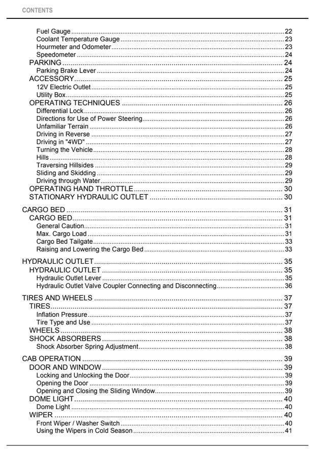 Kubota RTV-X1100C Manual: Utility Vehicle Guide - Digital PDF