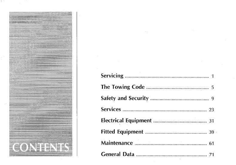Caravan Owners Handbook: Swift Corniche 15/2E (1993 PDF Download)