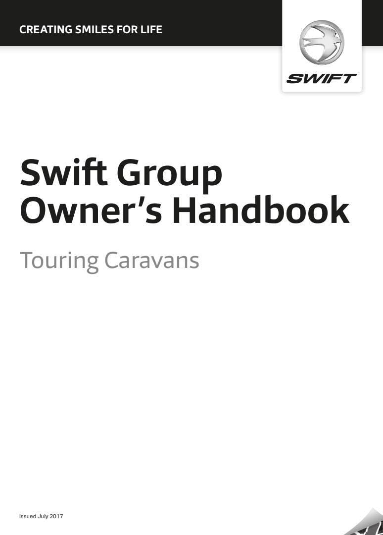 Swift Caravan Owners Handbook - 2018 Touring Guide PDF