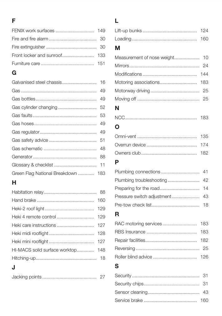 Swift Caravan Owners Handbook - 2018 Touring Guide PDF