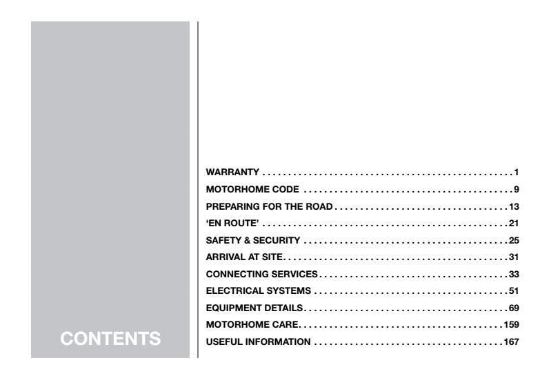 Swift Bessacarr E460 Motorhome Handbook: 2011-2012 Owners Guide
