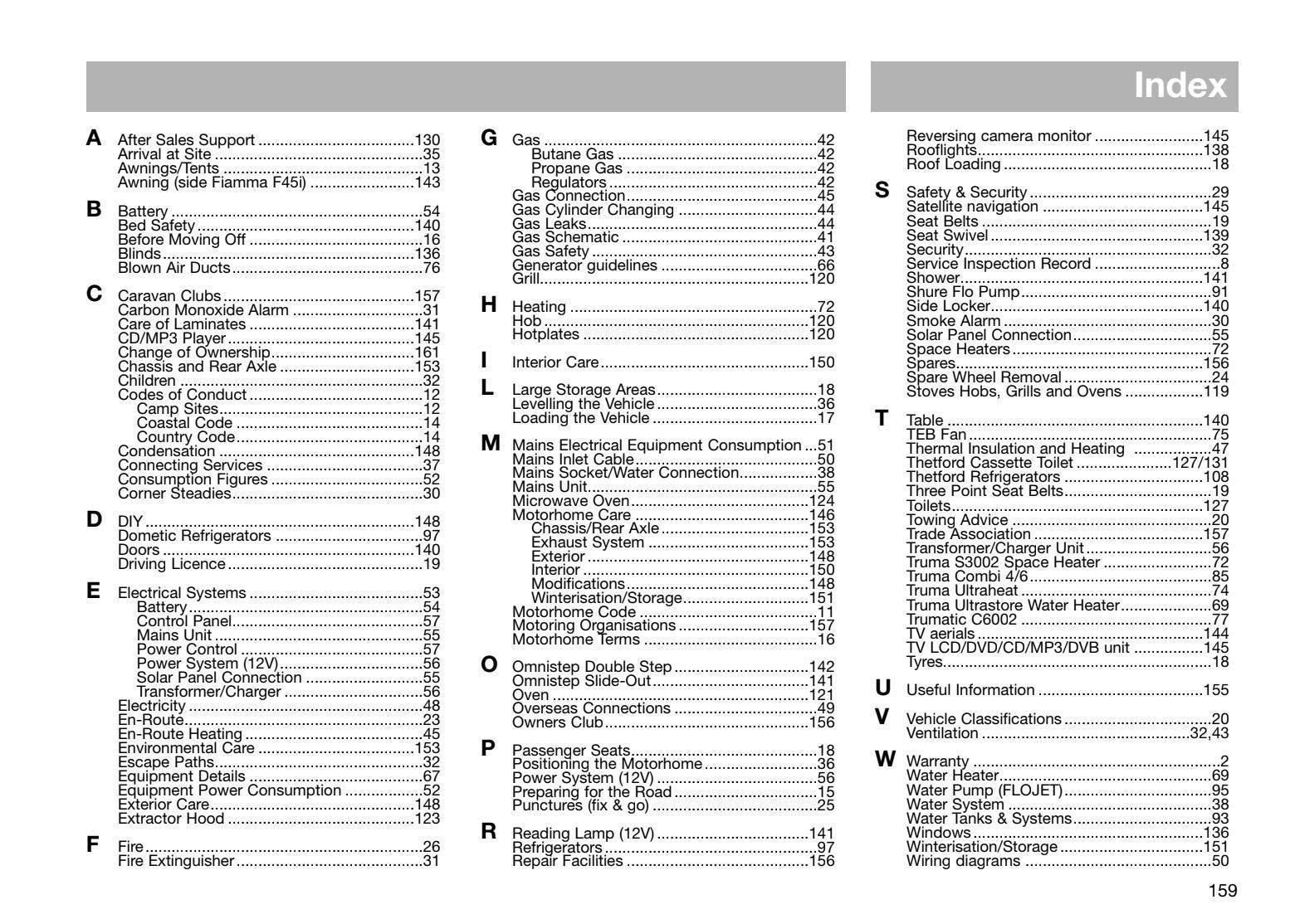 Swift Fiat X2/50 Motorhome Manual (2008 Ducato, PDF Download)