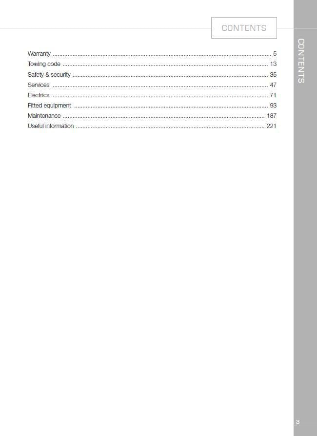 Owners Manual: Swift 2013-2014 Motorhome - Challenger Sport 514