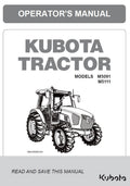 Kubota M5091 / M5111 Tractor Operators Manual