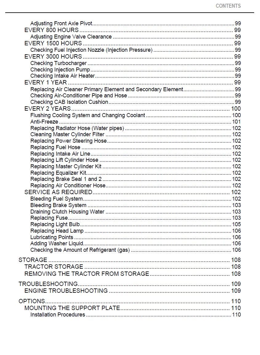 Kubota M8540 / M9540 Cab Tractor Operators Manual (2008 Edition)