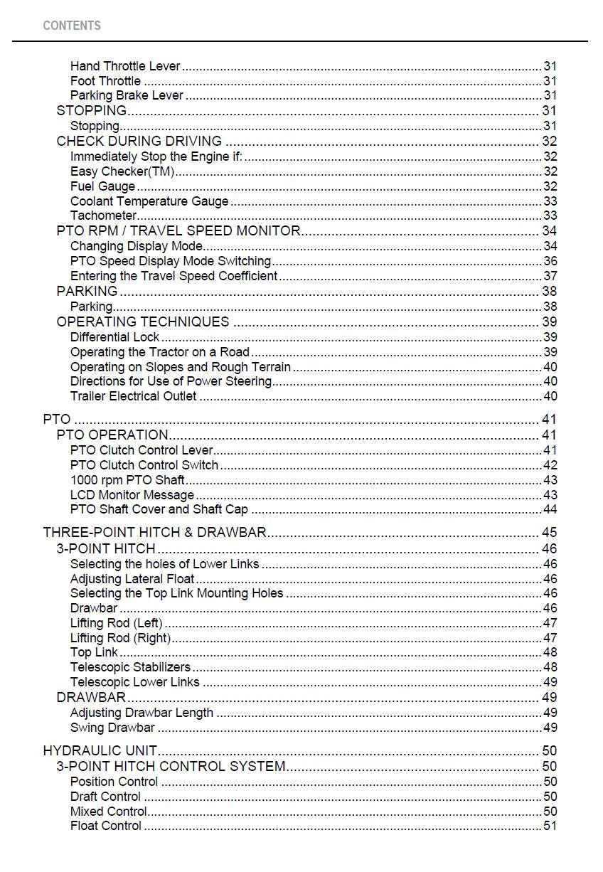 Kubota M8540 / M9540 Cab Tractor Operators Manual (2008 Edition)