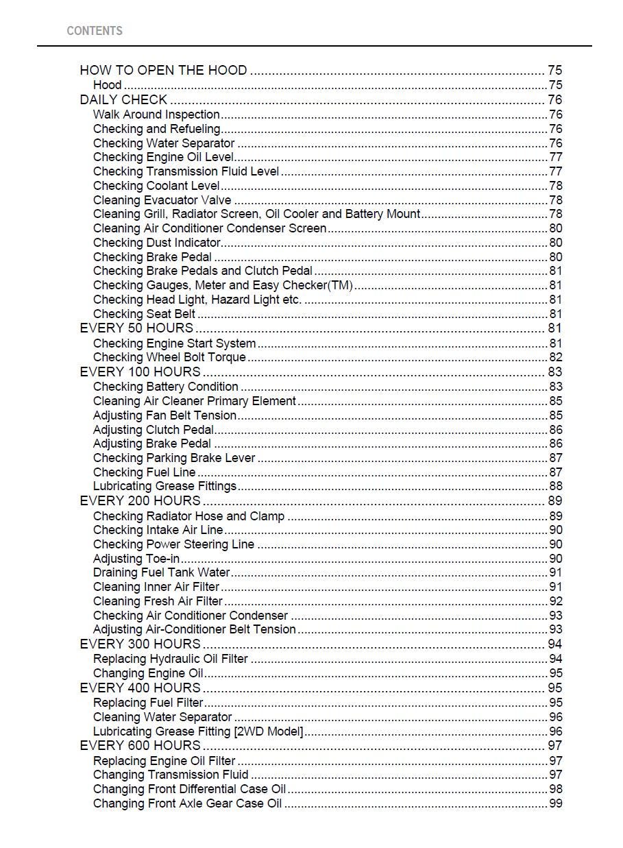 Kubota M8540 / M9540 Cab Tractor Operators Manual (2008 Edition)
