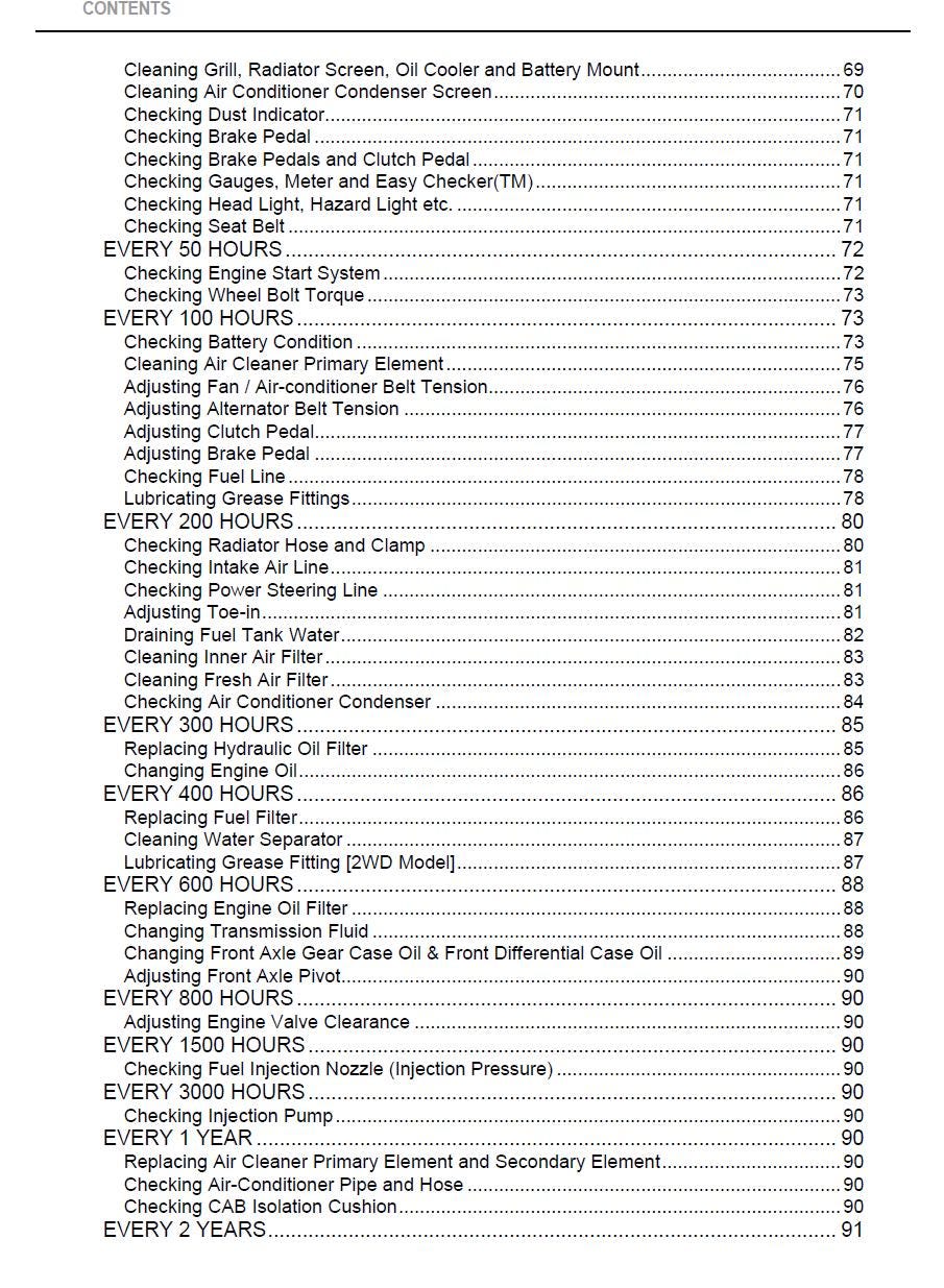 Kubota M6040 / M7040 / M8540 / M9540 Cab Tractor Operators Manual (2009 Edition)