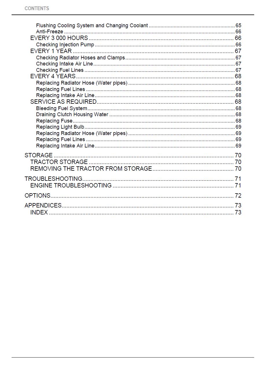 Kubota B2301 / B2601 Tractor Operators Manual (2015 Edition)
