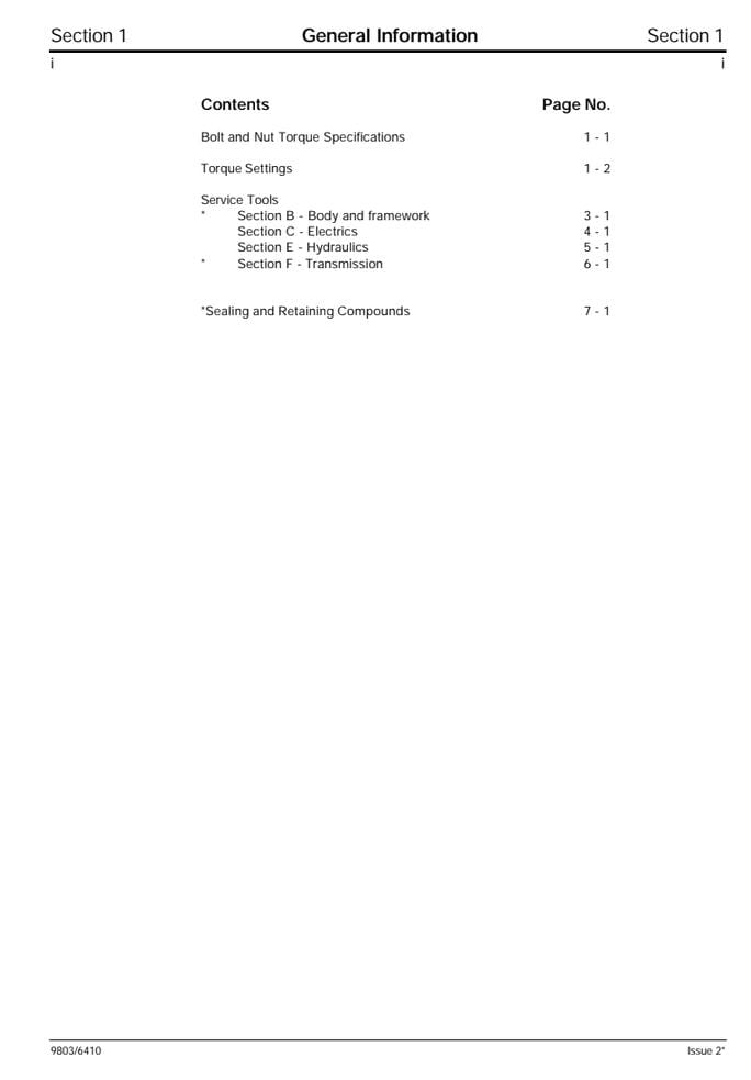 JCB JS130 / JS160 Tracked Excavator Service Manual (1996-2004 Edition) PDF Download