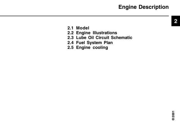 Deutz 914 Series Diesel Engine Operation Manual (2001 Edition) PDF Download