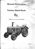 Deutz D30S Diesel Tractor Operators Manual 1960s PDF Download