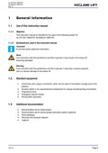 Holland Lift HL275 D27 / M150DL27 Combistar Scissor Lift User Manual PDF Download
