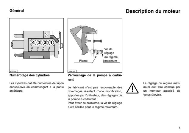 Vetus M4.15 / M4.17 Marine Diesel Engine User Manual (2011) PDF Download
