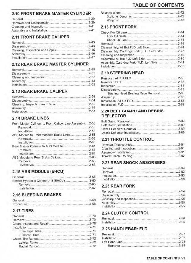 Harley-Davidson Dyna Models Service Manual (2016) PDF Download