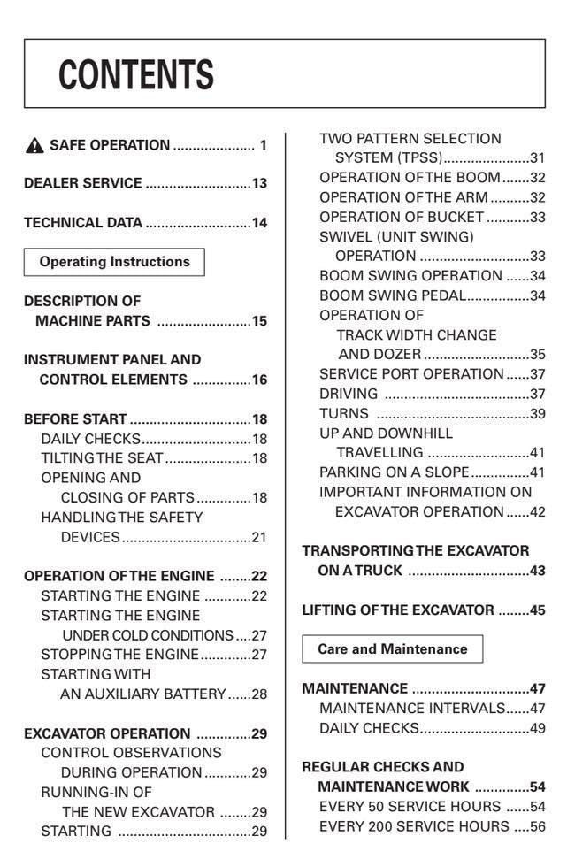 Kubota U17-3 Excavator Manual: Operator Guide for Tier 4 Compact Model