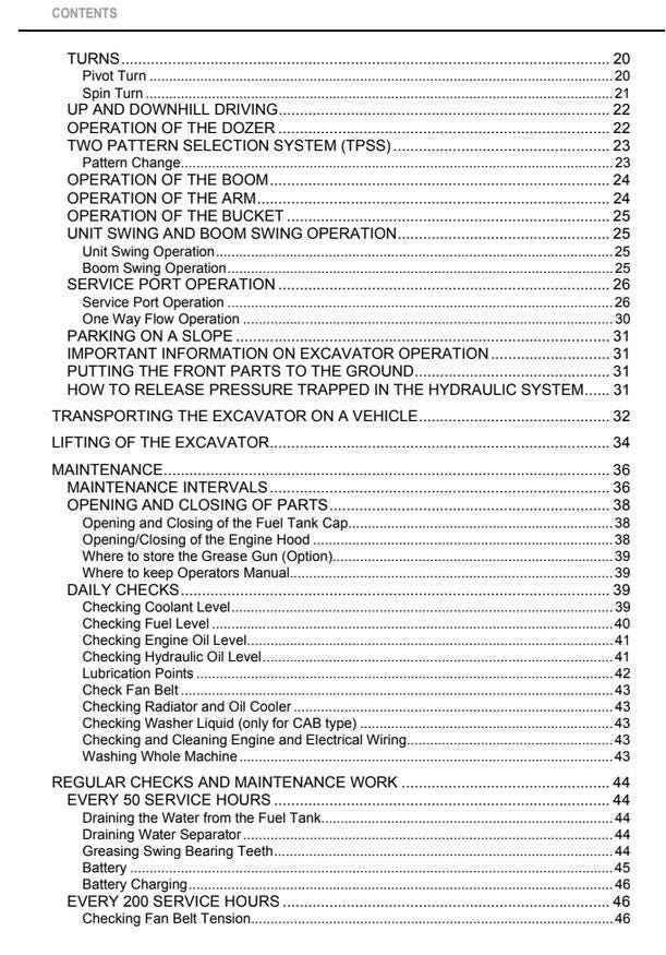 Kubota KX71-3 Excavator Manual: Operator Guide and Maintenance PDF