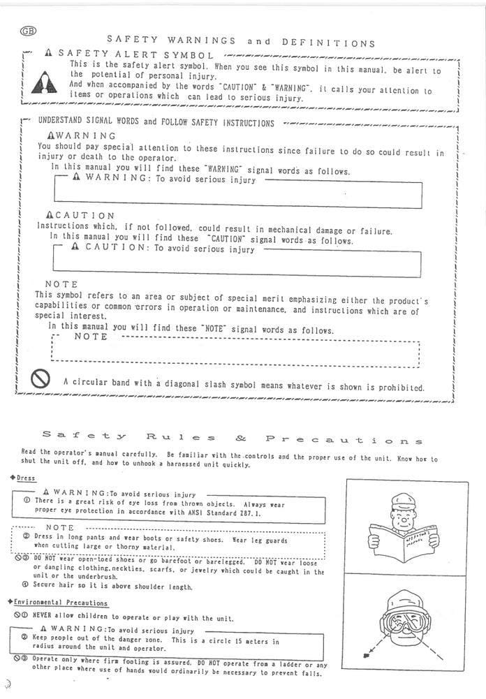 Kubota Brush Cutter Manual - Operator Guide for D and BS Series Models