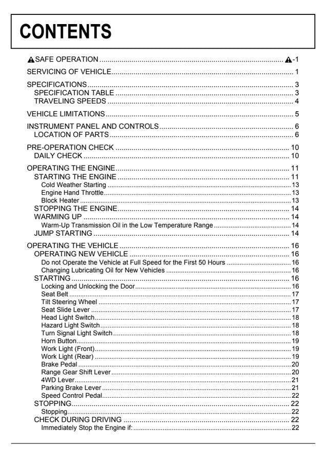 Kubota RTV-X Utility Vehicle Manual - Digital Operator Guide
