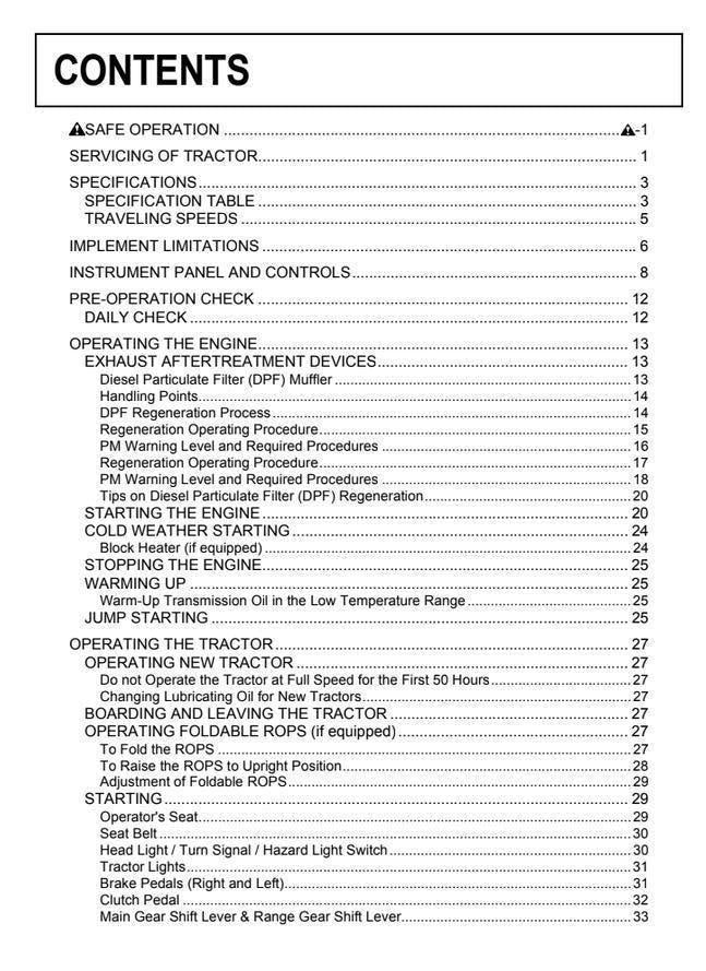 Kubota L4701 Tractor Manual: Operator and Maintenance Guide (PDF Download)