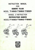 Kubota Rear Tine Tiller Manual (T450, T550, T650 PDF Download)