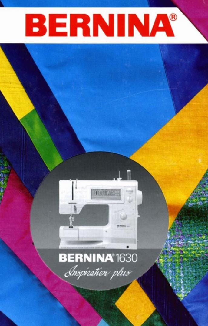 Bernina 1630 Sewing Machine Manual: Digital PDF User Guide