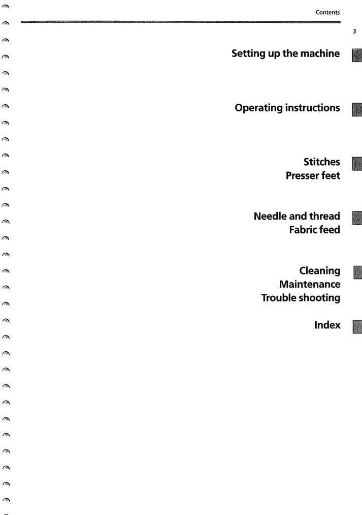 Bernina Activa 130 & 131 Manual - Sewing Machine Instructions