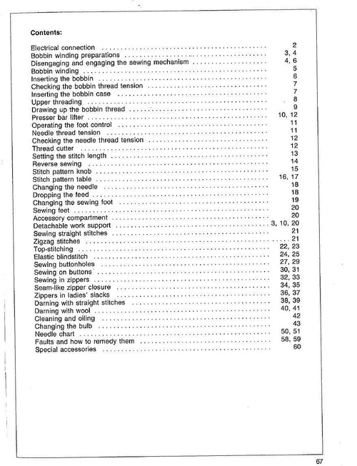 Bernina Bernette Sewing Manual (Models 100 & 200, PDF Download)