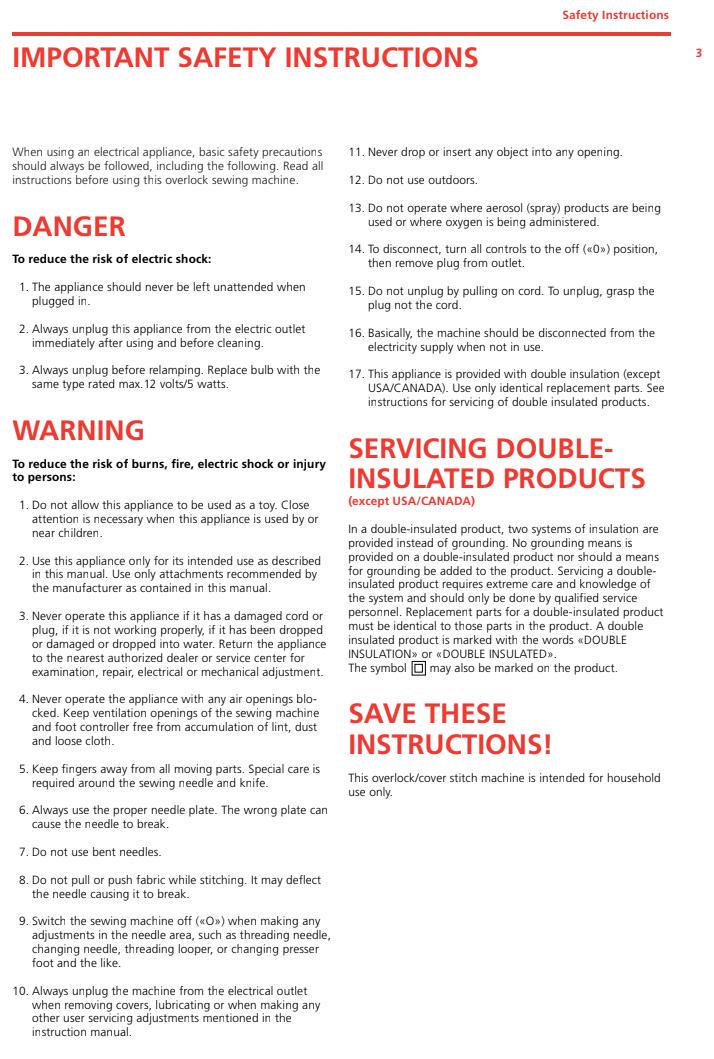 Bernina Serger Manual - 2500DCET Overlocker PDF Guide