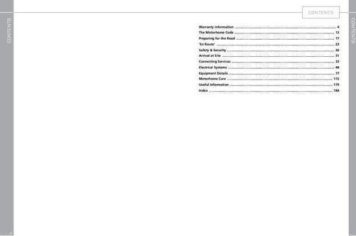 Autocruise Motorhome Manual, Starburst & Starfire (2008 PDF Download)