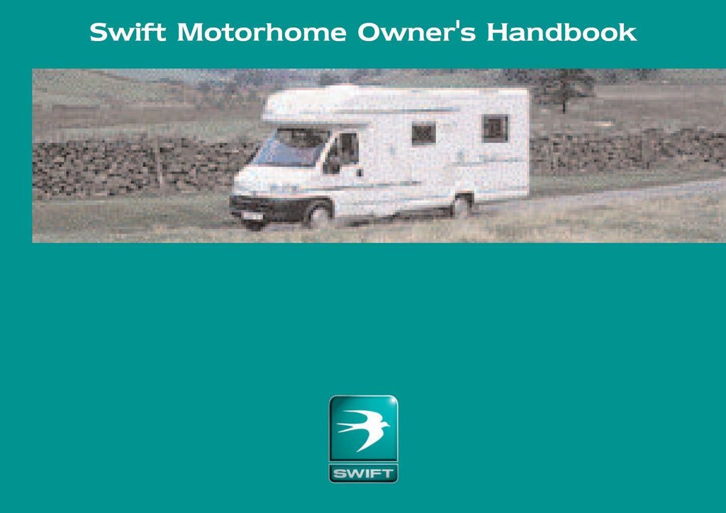 Swift Royale 610 Motorhome Manual (2001 Digital Download)