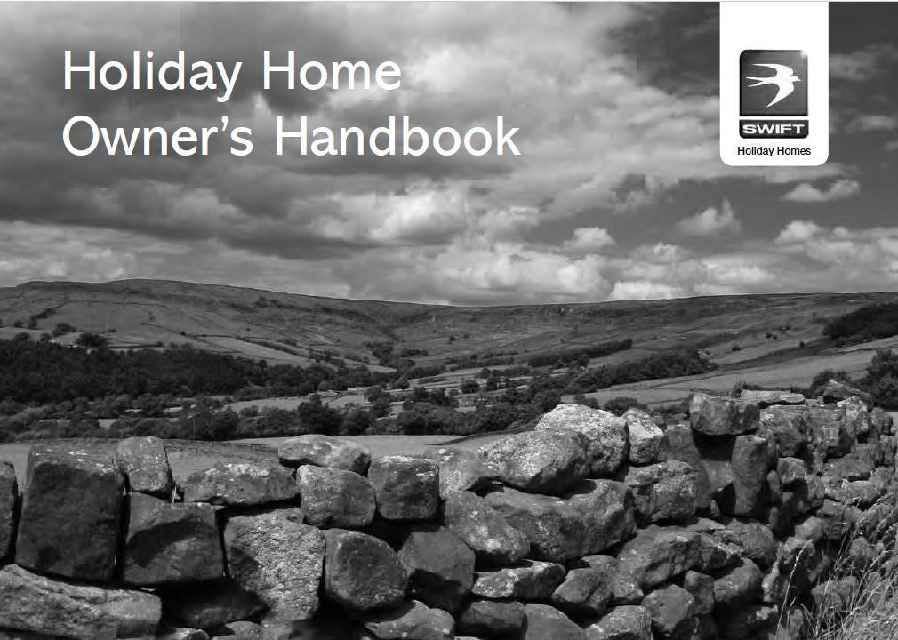 Swift Holiday Home Static Trailer Home Owners Handbook 2010