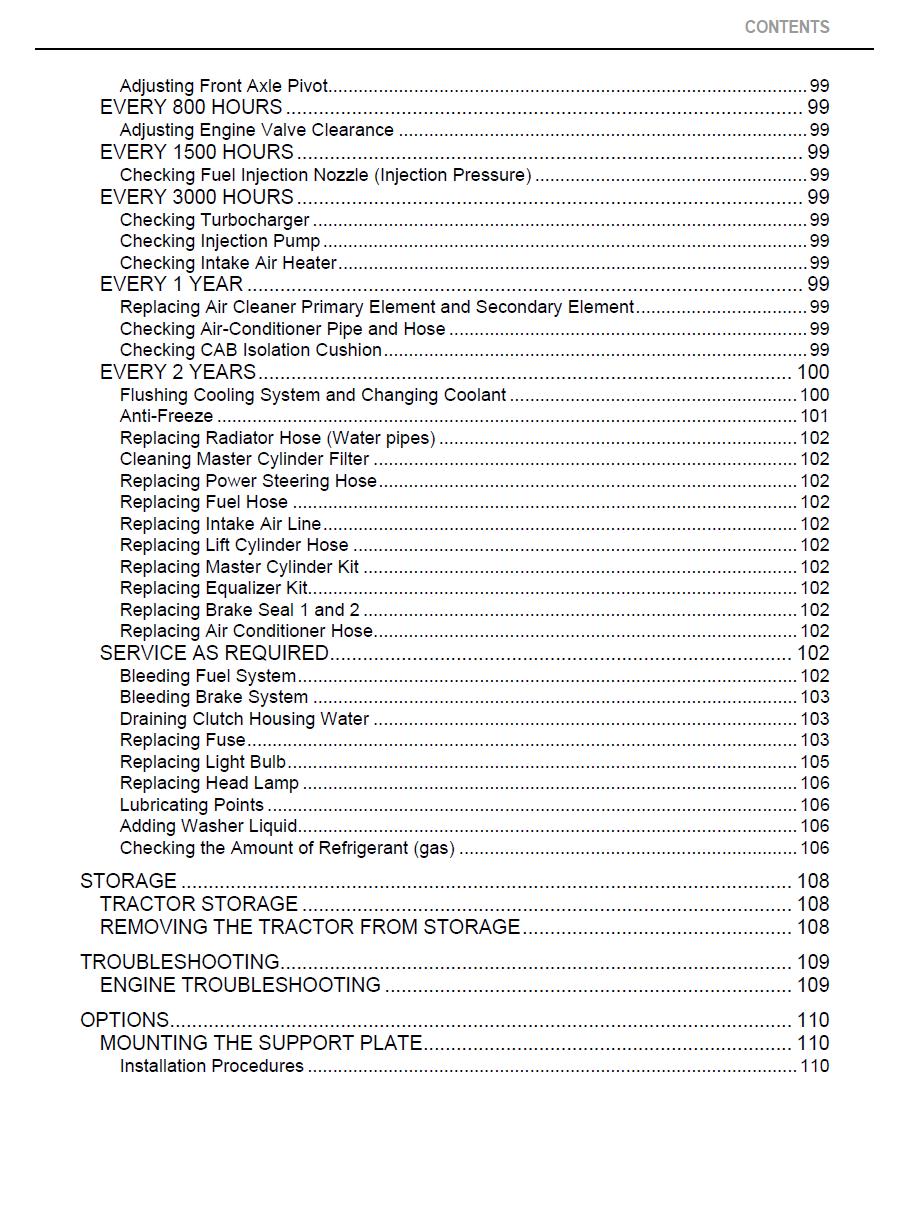 Kubota M8540 M9540 Cab Tractor Operators Manual