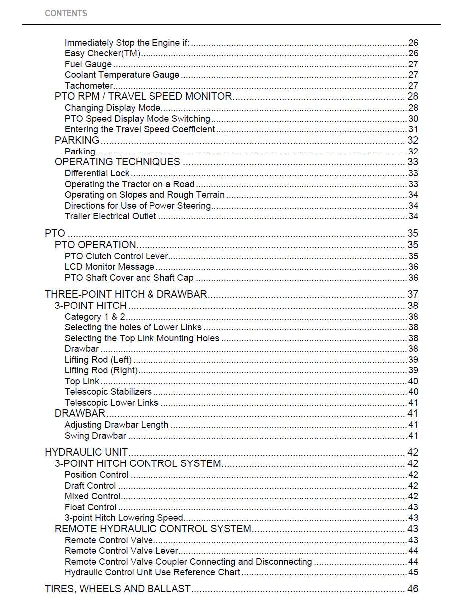 Kubota M6040 / M7040 / M8540 / M9540 Cab Tractor Operators Manual (2009 Edition)