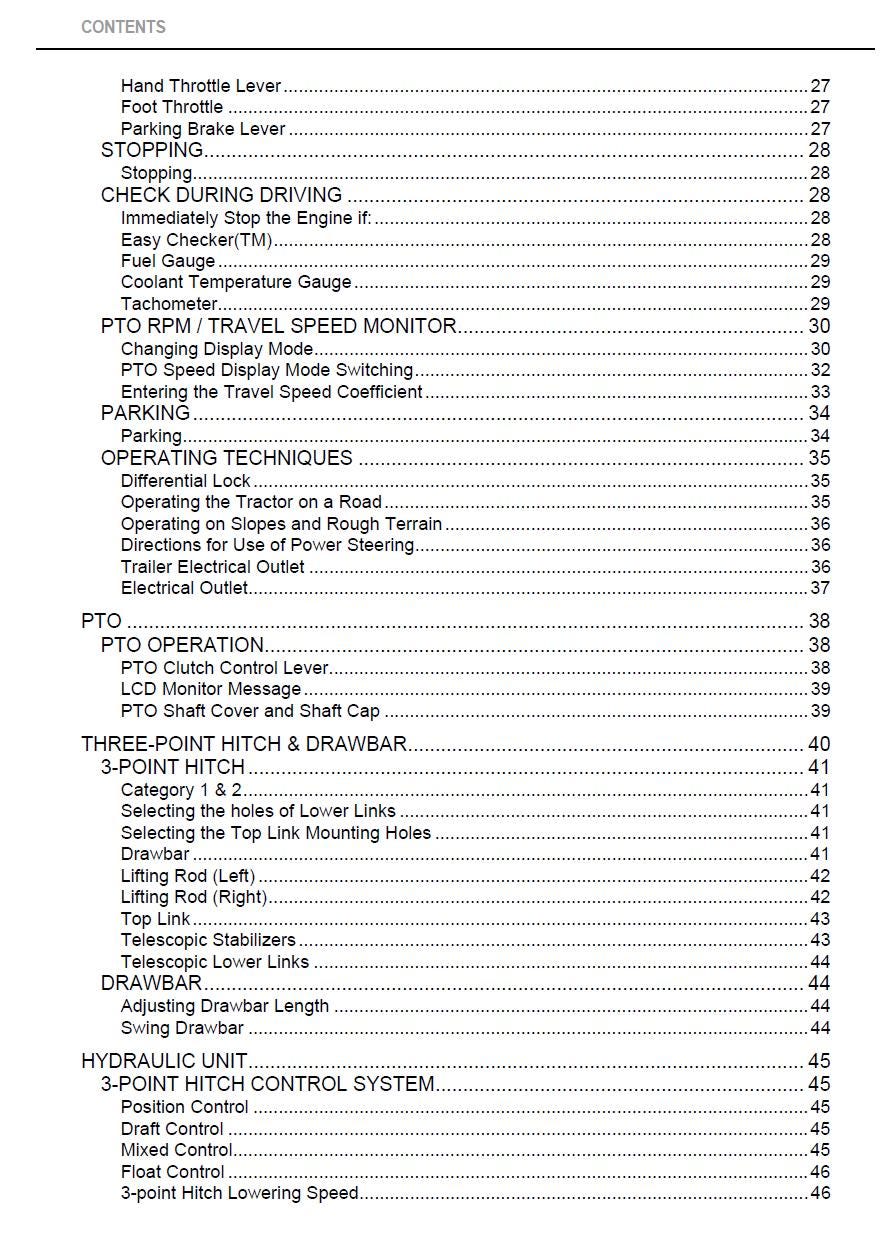 Kubota M5040 / M6040 / M7040 ROPS Tractor Operators Manual (2006 Edition)