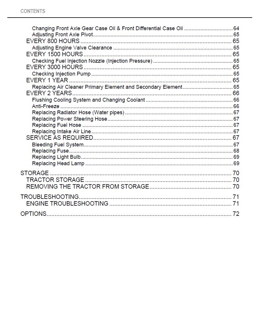 Kubota M7040SU / M7040SUD Tractor Operators Manual (2009 Edition)