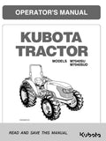 Kubota M7040SU / M7040SUD Tractor Operators Manual (2009 Edition)