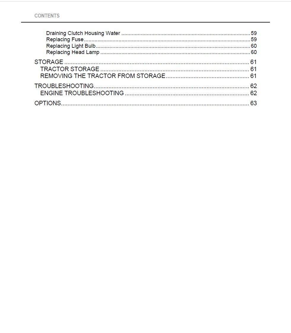 Kubota L3200 / L3800 Tractor Operators Manual (2012 Edition)