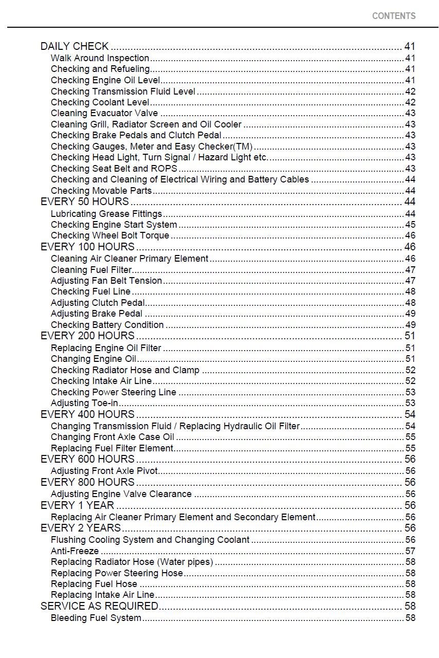 Kubota L3200 / L3800 Tractor Operators Manual (2012 Edition)